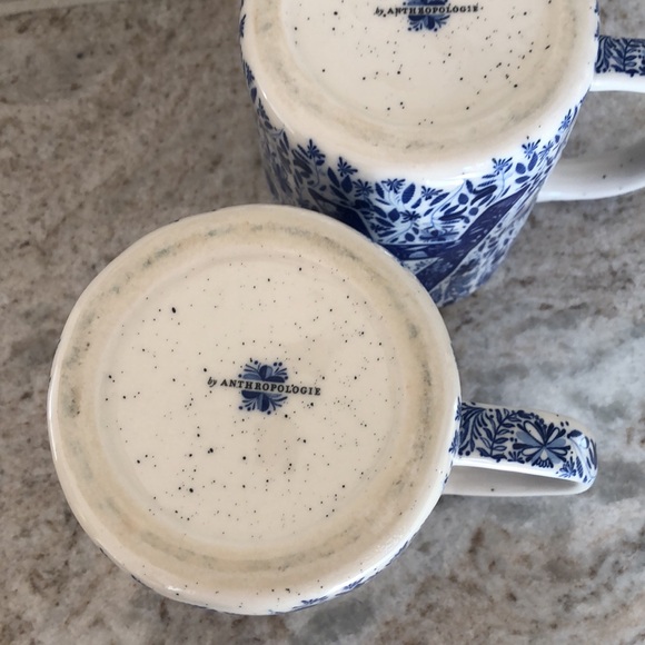 Anthro Folksong Monogram mugs - Picture 5 of 9